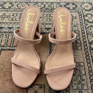 Ariellie Light Nude High Heel Sandals